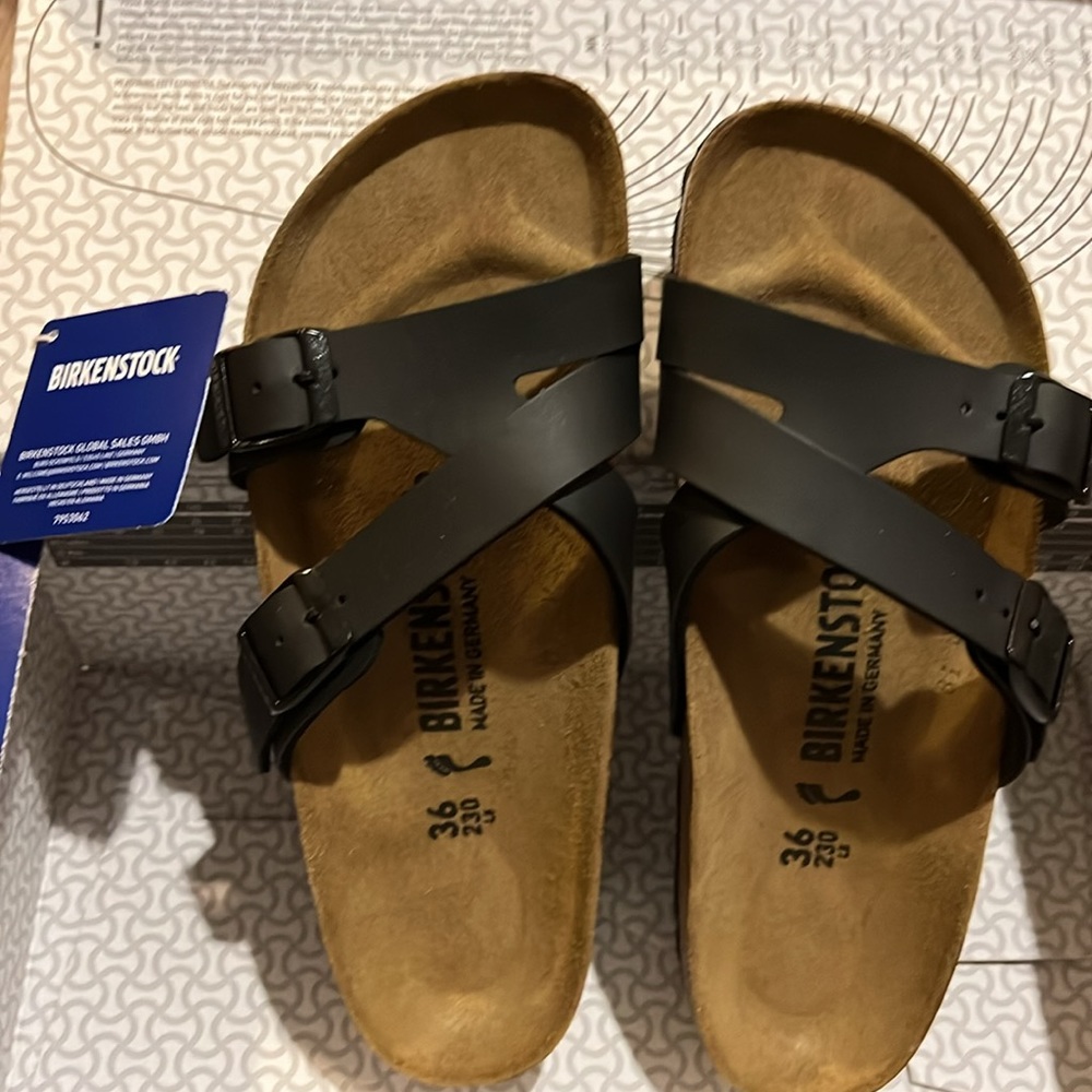 BNWT Birkenstock Yao Balance II Size 36 Black